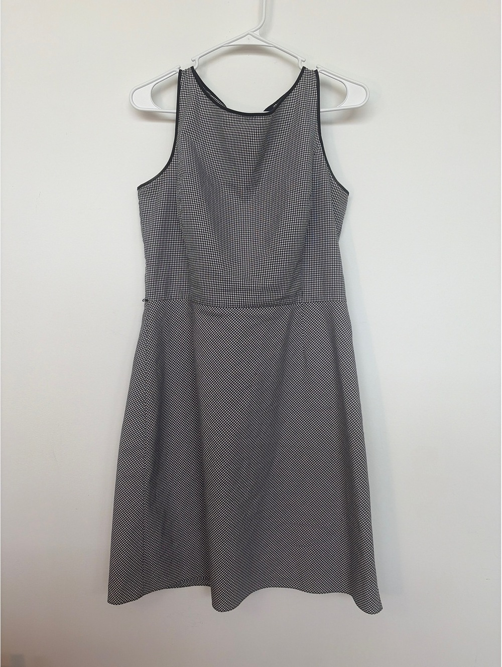Ann Taylor Gingham Cotton Tank Dress